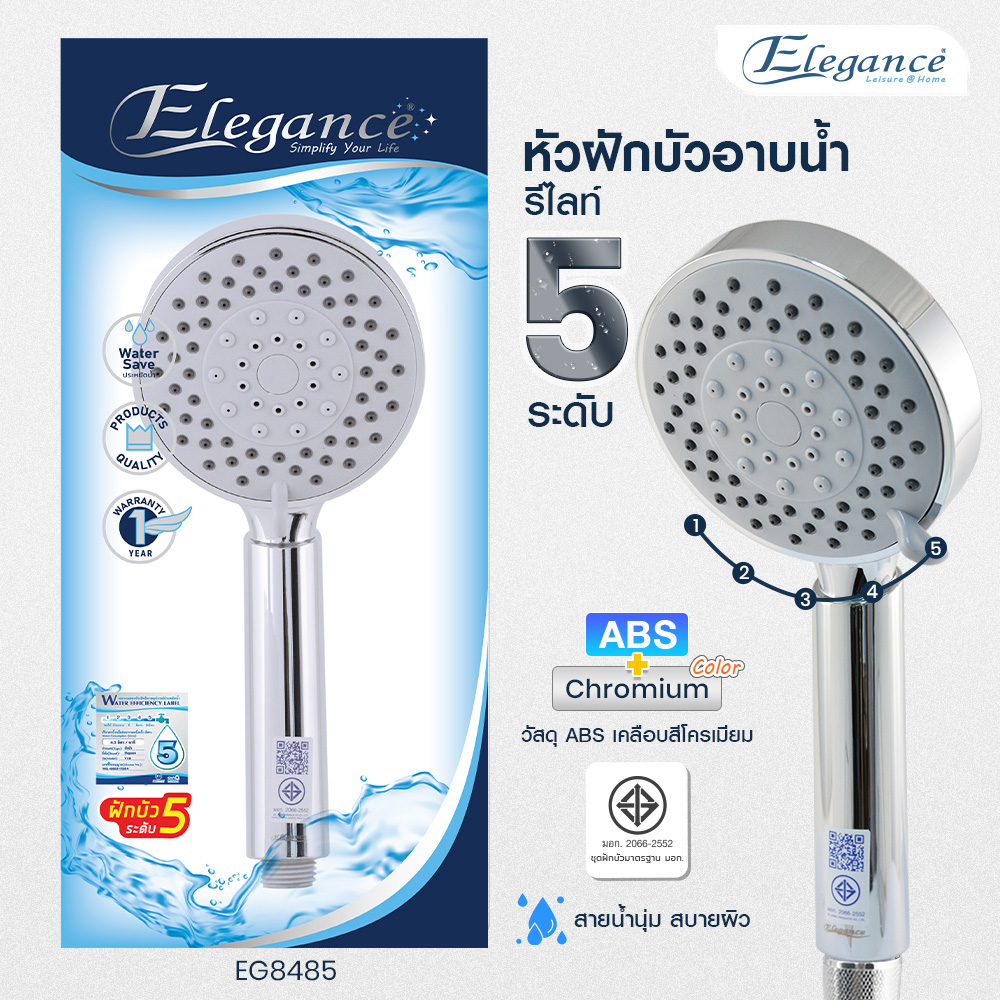 1.หัวฝักบัวอาบน้ำ รีไลท์ EG8485_หน้าปก2